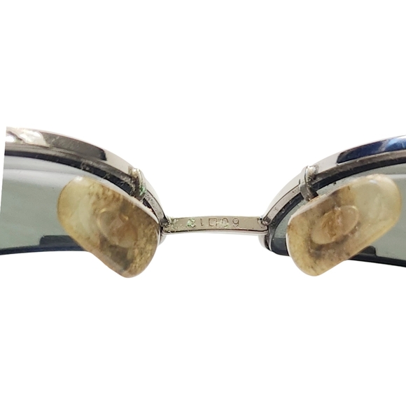 Ray-Ban Polarized Aviator RB3342 Warrior Sunglasses Black Silver Italy Unisex - Picture 6 of 7